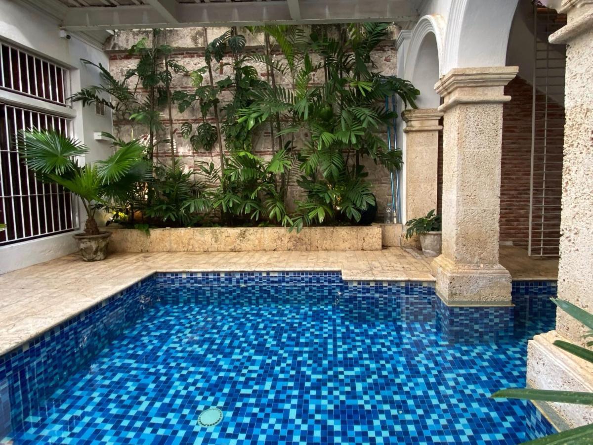 Сasa de vacaciones Sophisticated 3br House With Pool And Ac In Ciudad Amurallada Cartagena